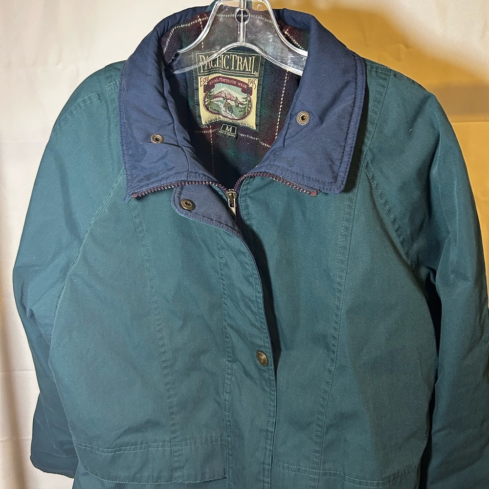 Green & Blue Pacific trail jacket
